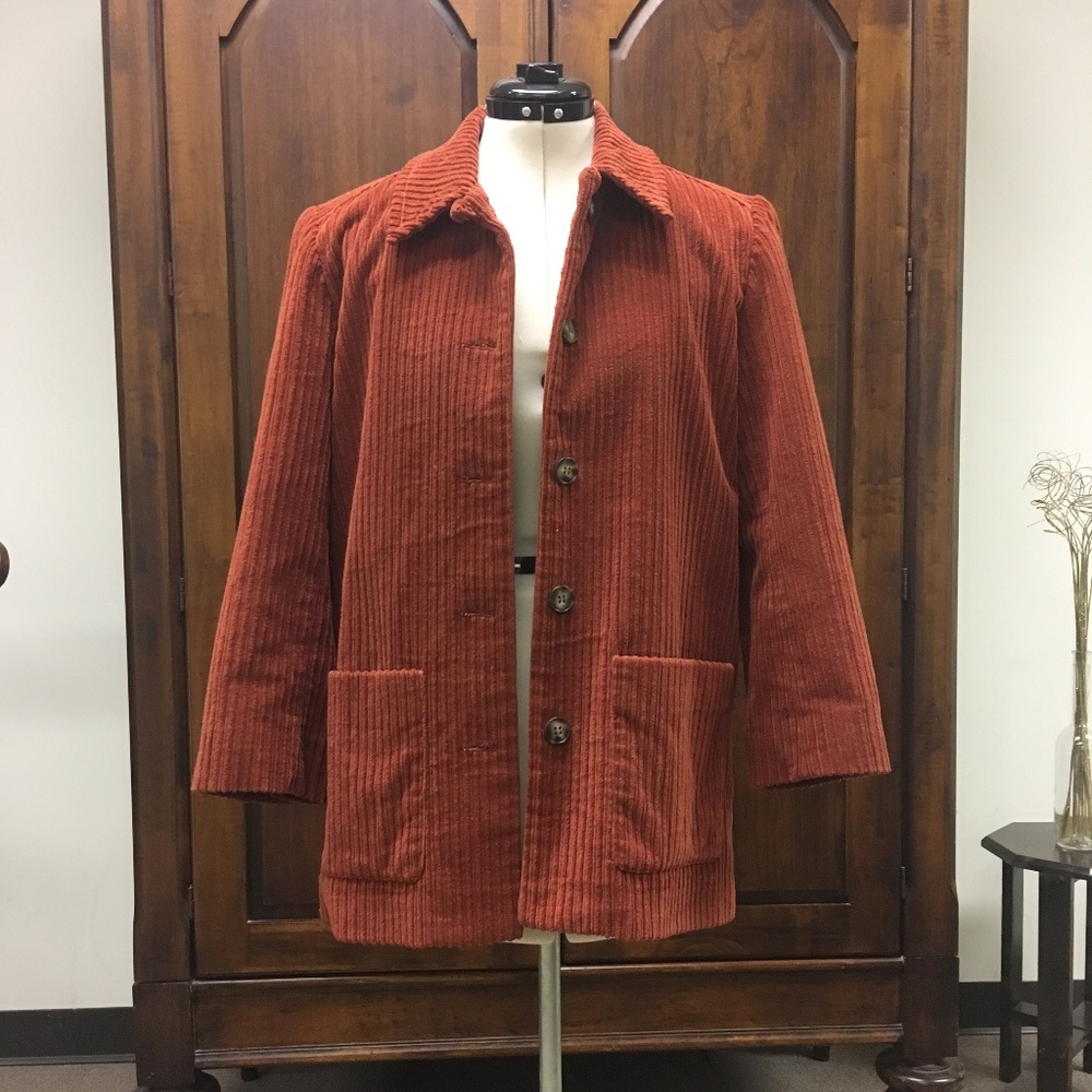 Corduroy Jacket with Pockets